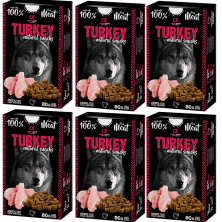 Alpha Spirit Snack Natural Perro Pavo 6x80gr – Sabores Naturales y Nutritivos para tu Perro