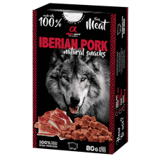 Alpha Spirit Snack Natural Perro Jamón 6x80gr – Sabores Naturales y Nutritivos para tu Perro