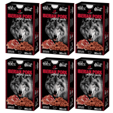 Alpha Spirit Snack Natural Perro Jamón 6x80gr – Sabores Naturales y Nutritivos para tu Perro