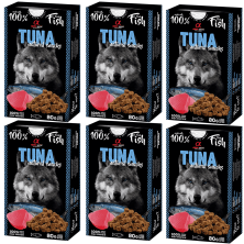 Alpha Spirit Snack Natural Perro Atún 6x80gr – Sabores Naturales y Nutritivos para tu Perro