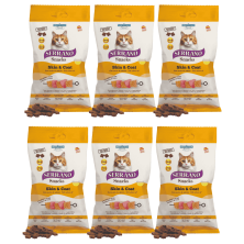 MNS Gato Serrano Snacks Omega 3 Salmón - Salud y Sabor para tu Felino
