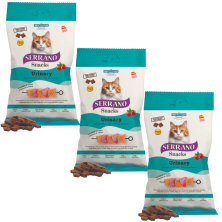MNS Gato Serrano Snacks Urinary Salmón 50g - Cuidado Urinario Felino