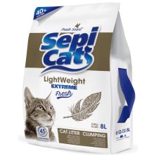 Sepicat Lightweight Extreme Fresh 8L y 15L | Arena para Gatos