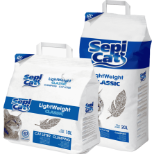 Sepicat Lightweight Ultra Antibact 6 kg - Arena Aglomerante Ligera con Protección Antibacteriana para Gatos