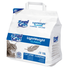 Sepicat Lightweight Ultra Antibact 6 kg - Arena Aglomerante Ligera con Protección Antibacteriana para Gatos