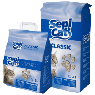 Sepicat Classic Arena Absorbente - Arena Natural para Gatos con Alta Capacidad de Absorción