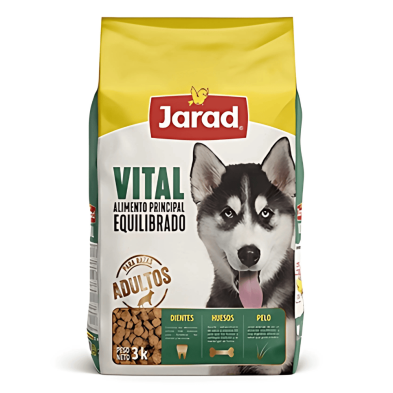 Jarad Vital Perros Adultos 3Kg | Pienso Mantenimiento Completo
