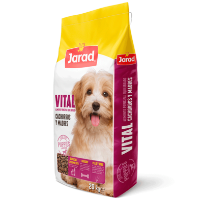 Jarad Vital Cachorros y Madres 20 Kg - Pienso Completo para Cachorros y Perros Gestantes