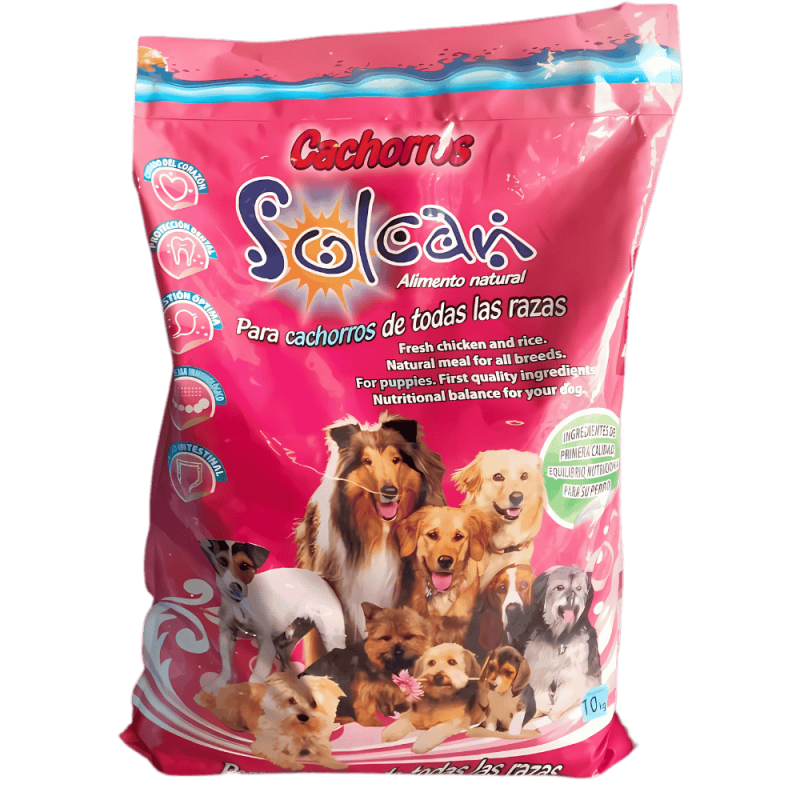 Pienso Solcan Cachorros Semihúmedo | Carne Fresca