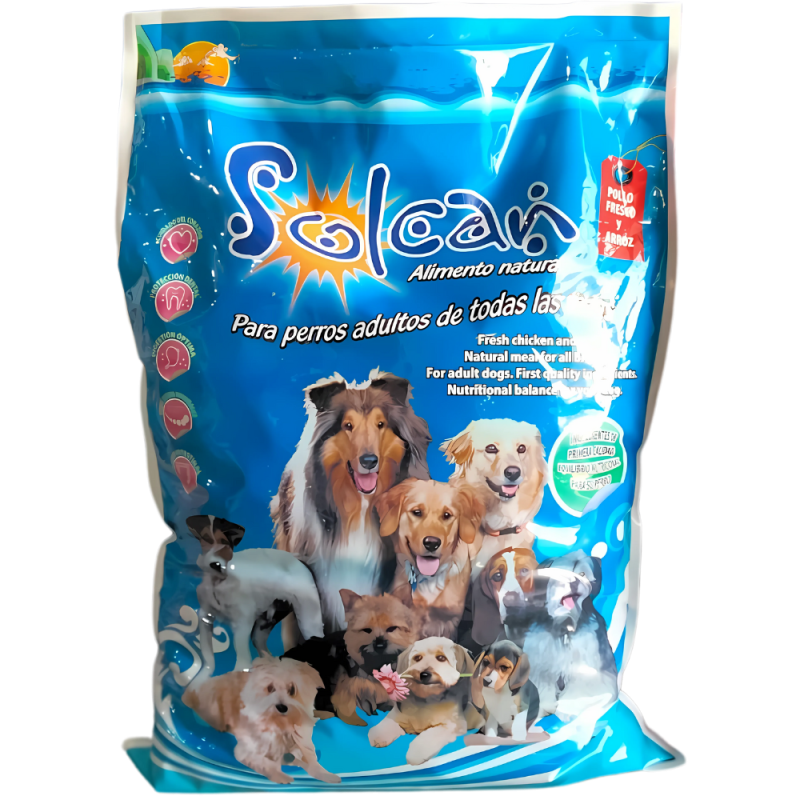 Pienso Solcan Adultos Pollo | Control de Peso y Digestión