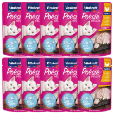 Vitakraft Poesie Delice Junior Pollo Tierno 85g – Alimentación Premium para Gatitos