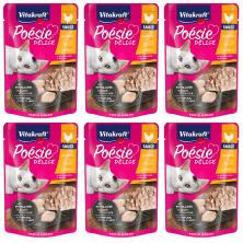 Vitakraft Poesie Delice Salsa Pollo – Sabor Irresistible para Gatos