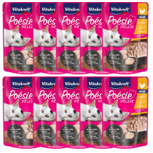 Vitakraft Poesie Delice Salsa Pollo – Sabor Irresistible para Gatos
