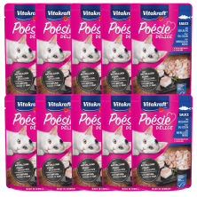 Vitakraft Poesie Delice Salsa Abadejo 85g – Comida Húmeda Premium para Gatos