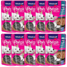 Vitakraft Poesie Delice Salsa Bacalao 85g – Alimentación Premium para Gatos