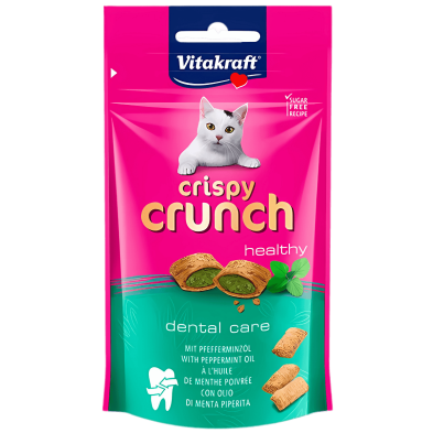 Vitakraft Crispy Crunch Dental Care 60g – Snack para el cuidado dental