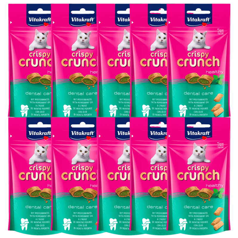 Vitakraft Crispy Crunch Dental Care 60g – Snack para el cuidado dental