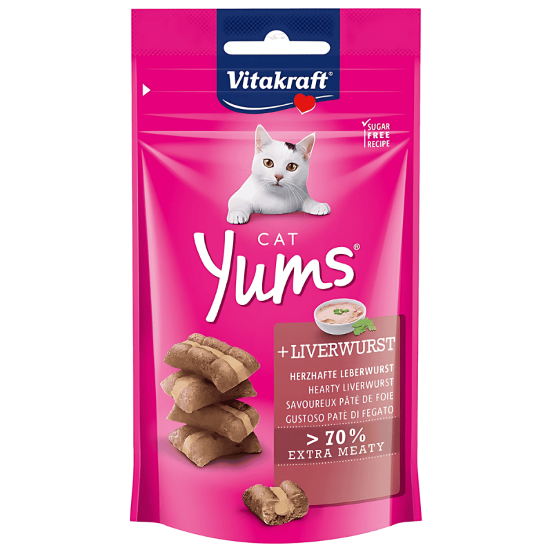 Vitakraft Cat Yums Paté 40g – Deliciosos snacks en paté para gatos
