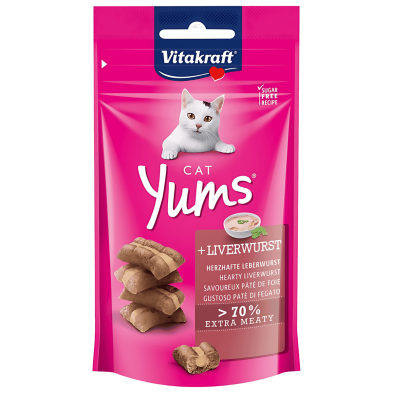 Vitakraft Cat Yums Paté 40g – Deliciosos snacks en paté para gatos