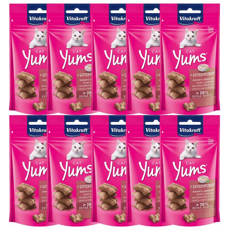 Vitakraft Cat Yums Paté 40g – Deliciosos snacks en paté para gatos