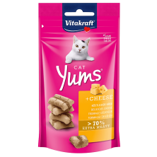 Vitakraft Cat Yums Queso 40g – Snacks irresistibles para gatos