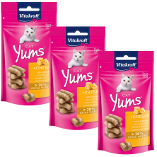 Vitakraft Cat Yums Queso 40g – Snacks irresistibles para gatos
