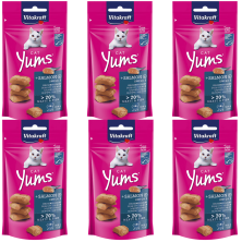 Vitakraft Cat Yums Salmón 40g – Snack jugoso y sabroso para gatos