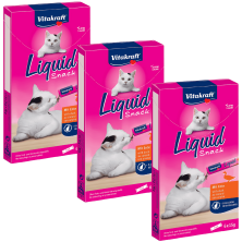 Vitakraft Liquid Snack Pato y Glucanos 90g – Snack cremoso para fortalecer defensas