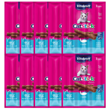 Vitakraft Cat Stick Salmón 3x6g – Snack sabroso y saludable para gatos