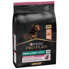 Purina Pro Plan Dog Puppy Small&Mini Skin Salmon 3 kg – Pienso para cachorros de razas pequeñas con salmón