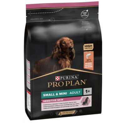 Purina Pro Plan Dog Small&Mini Adult Skin Salmon – Pienso para perros adultos de razas pequeñas con salmón