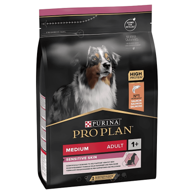 Purina Pro Plan Medium Adult Skin Salmón – Cuidado de la piel y pelaje