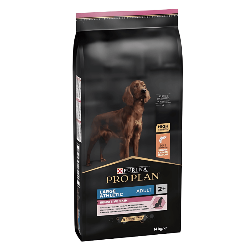 Purina Pro Plan Dog Large Athletic Adult Skin Salmon 14 kg – Nutrición especializada para perros activos