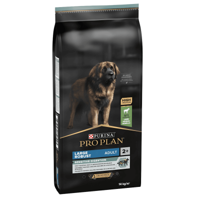 Purina Pro Plan Dog Large Robust Adult Digest Cordero 14 kg – Pienso para perros grandes y robustos