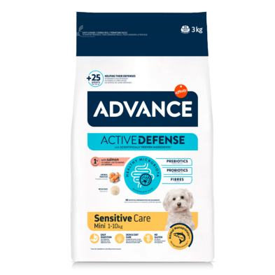 Advance Mini Sensitive Salmón y Arroz | Pienso Perros Pequeños