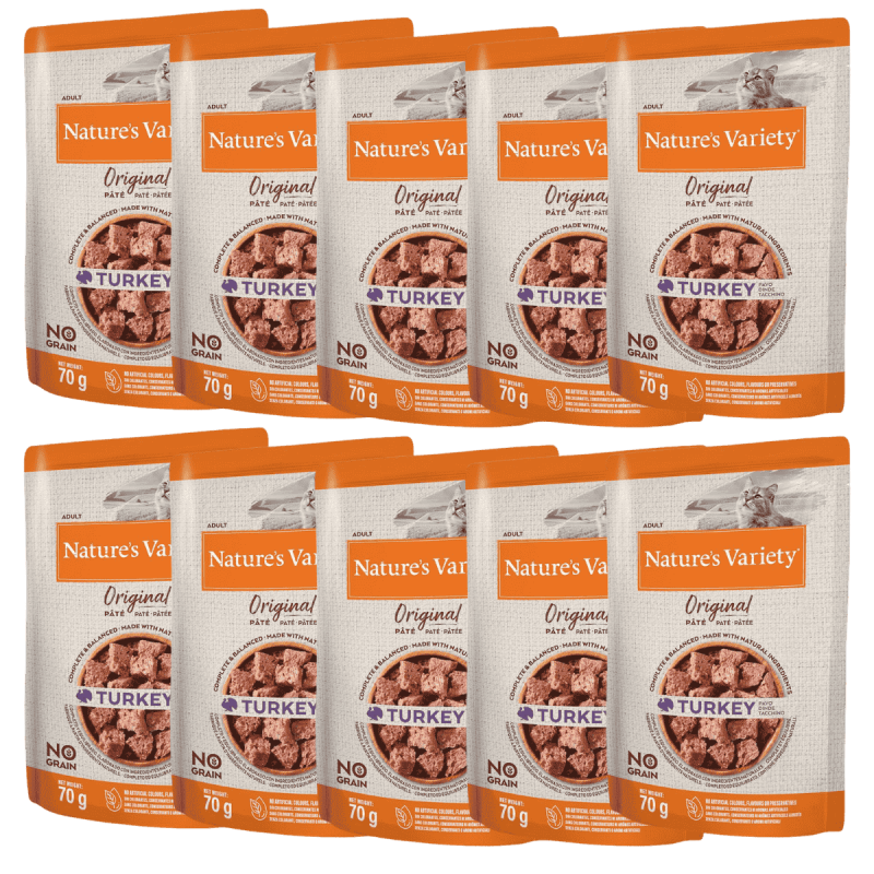 Nature's Variety Original Pavo 70g | Comida húmeda natural para gatos adultos