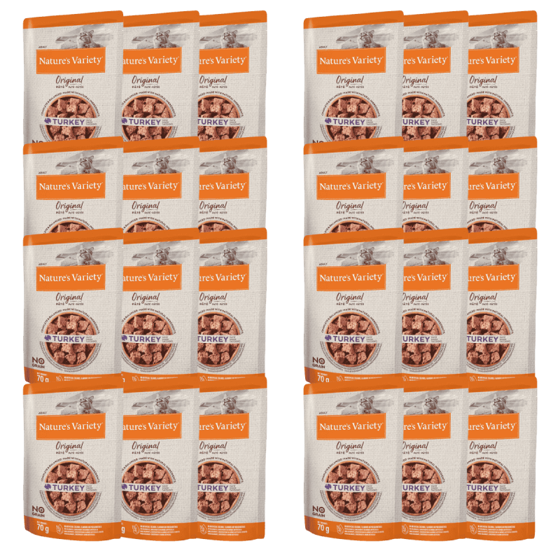 Nature's Variety Original Pavo 70g | Comida húmeda natural para gatos adultos