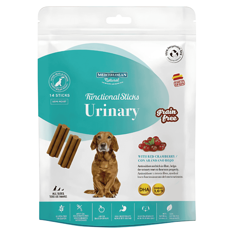 Mediterranean Natural Functional Snacks Urinary 150 gr | Cuidado Urinario Natural