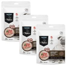 Mediterranean Natural Tapas Grain Free Pollo y Pavo 150 gr | Snack Natural para Perros