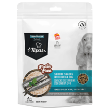 Mediterranean Natural Tapas Grain Free Sardina con Omega 3 y 6 - 150 gr | Snack Saludable