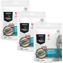 Mediterranean Natural Tapas Grain Free Sardina con Omega 3 y 6 - 150 gr | Snack Saludable