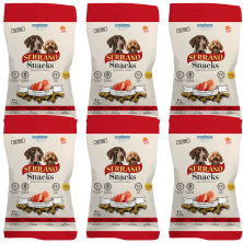 Mediterranean Natural Snacks Serrano Jamón 85 gr | Snack Natural para Perros