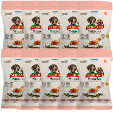 Mediterranean Natural Snacks Serrano Pavo 85 gr | Snack Natural para Perros