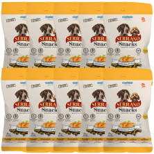 Mediterranean Natural Snacks Serrano Pollo 85 gr | Snack Natural para Perros