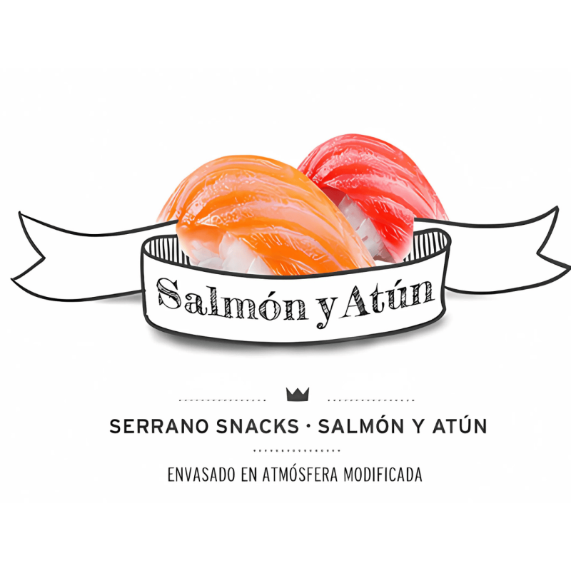 Mediterranean Natural Snacks Serrano Salmón 85 gr | Snack Natural para Perros