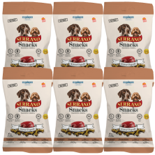 Mediterranean Natural Snacks Serrano Hígado 85 gr | Snack Natural para Perros