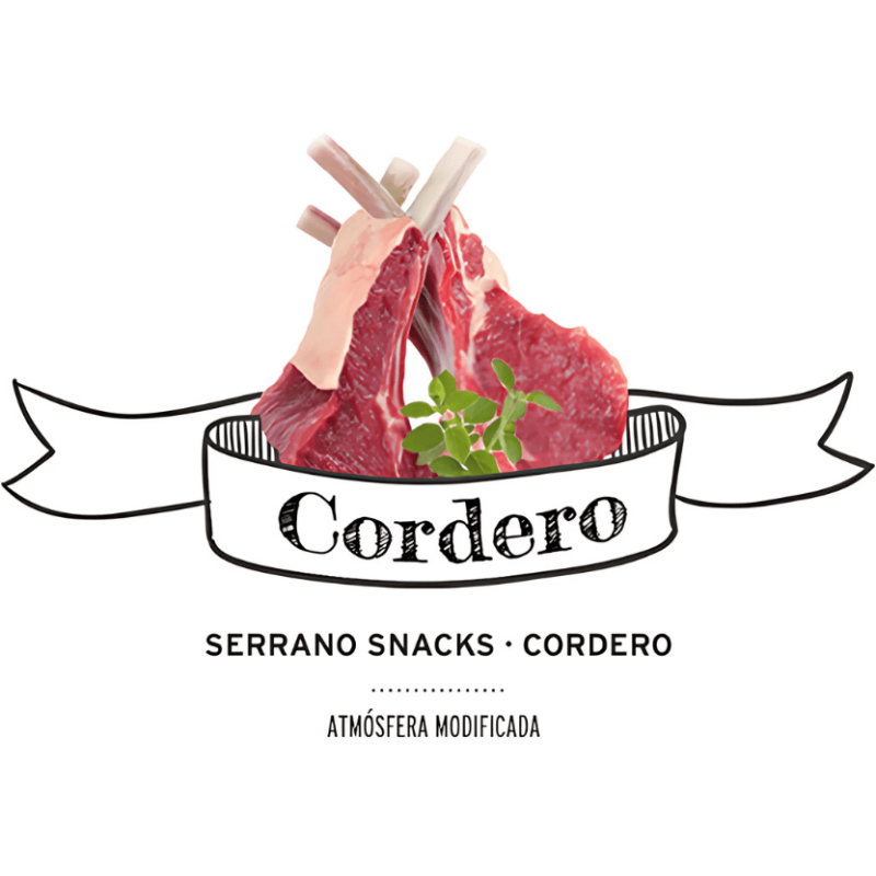 Mediterranean Natural Snacks Serrano Cordero 85 gr | Snack Natural para Perros