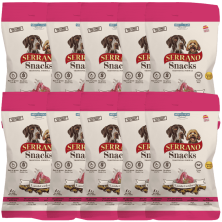 Mediterranean Natural Snacks Serrano Cordero 85 gr | Snack Natural para Perros