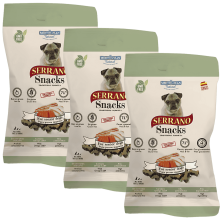 Mediterranean Natural Snacks Serrano Senior 85 gr | Snack Natural para Perros Senior