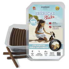 Mediterranean Natural Ibéricas Sticks Cachorros 350 gr y 800 gr | Snack Natural para Perros